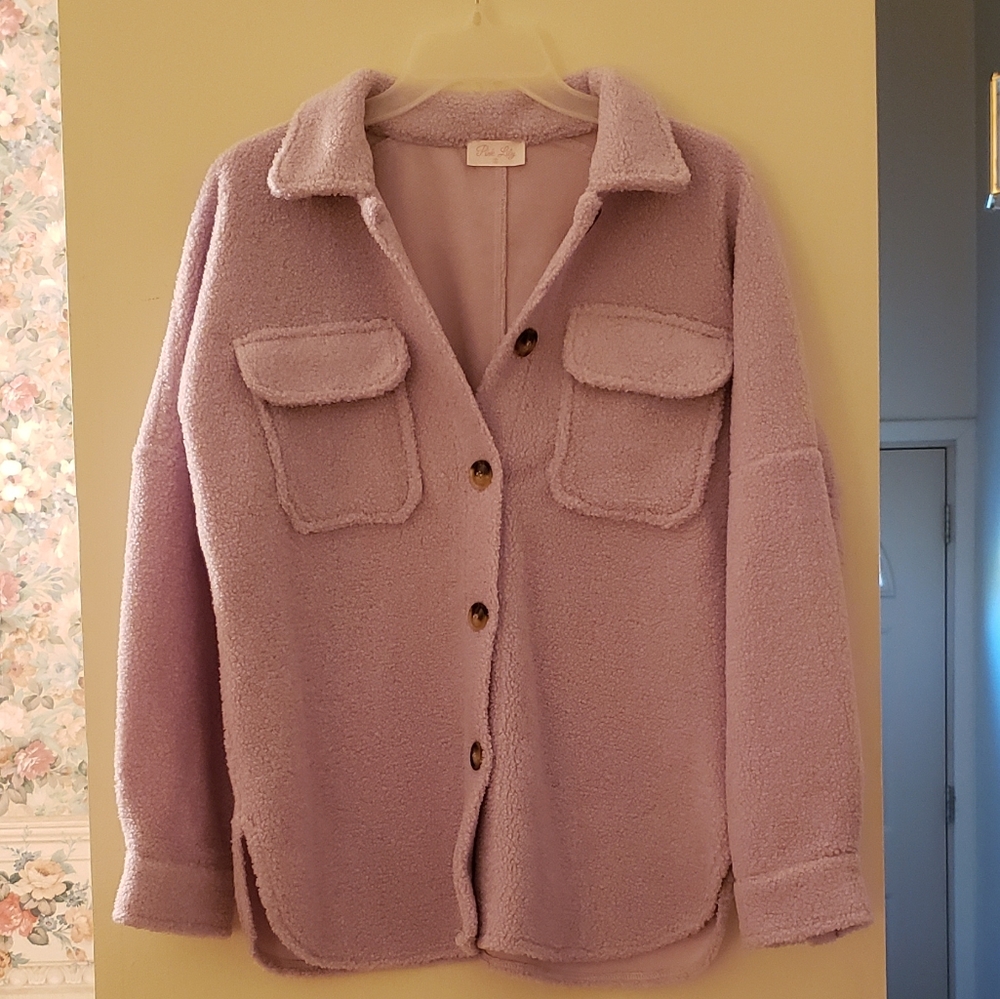 Like New Lavender Shacket